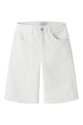 Short baggy taille haute  -  Blanc - Name It