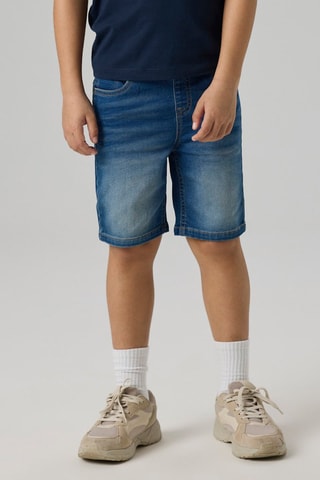 Bermuda jogger en jean  -  Bleu foncé - Name It