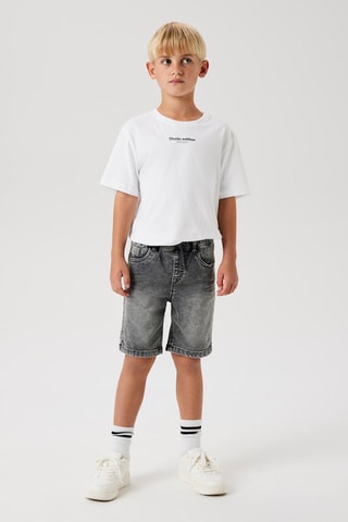 Bermuda jogger en jean  -  Gris clair - Name It