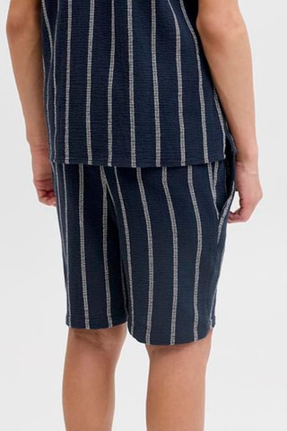 Bermuda jogger en coton biologique  - Jack&Jones -  Bleu marine