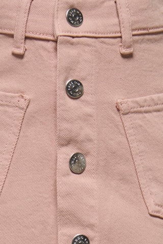 Jupe droite en jean  -  Rose - Kids Only Girl