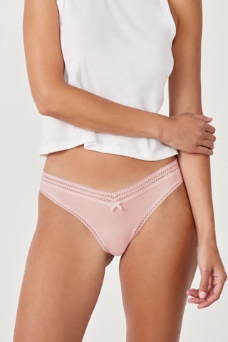 Tanga Back to Basic - Roze