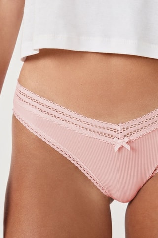 Tanga Back to Basic - Roze