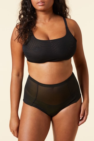 Hipster hoge taille Le Shapewear Zwart