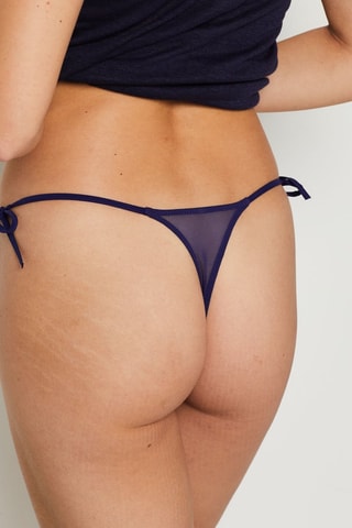 String - Marineblauw