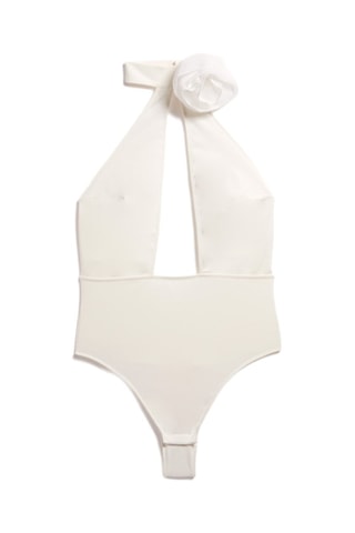 Stringbodysuit Amoureuse - Ecru