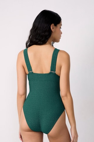 Maillot 1 pièce coques Premiere - Vert émeraude
