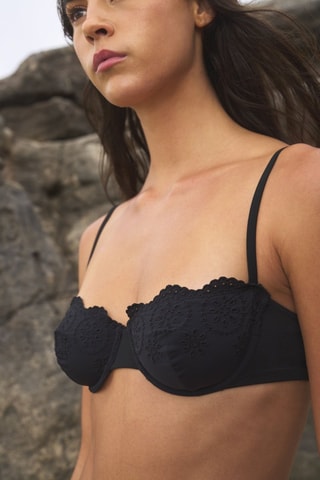 Haut de maillot Azalea - Noir