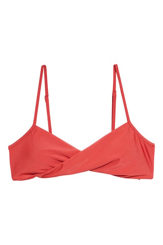 Bikinitop Caleta - Steenrood