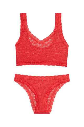 Bralette en Slip Honey- Rood