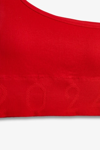 Asymmetrische Sportbeha Capsule Active - Rood