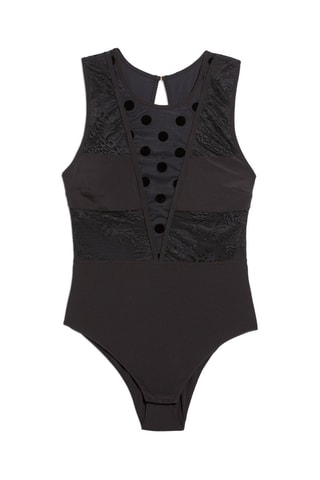 Bodysuit Love - Zwart