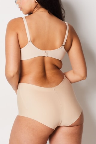 Slip Hoge Taille Deep Vack Control - Beige