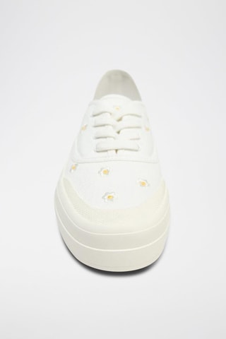 Tennis plateformes - Blanc