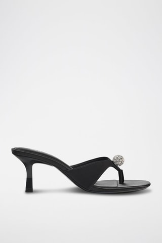 Sandales à talons - Noir
