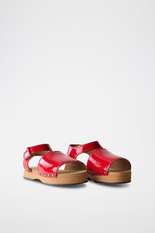 Sandales vernies - Rouge