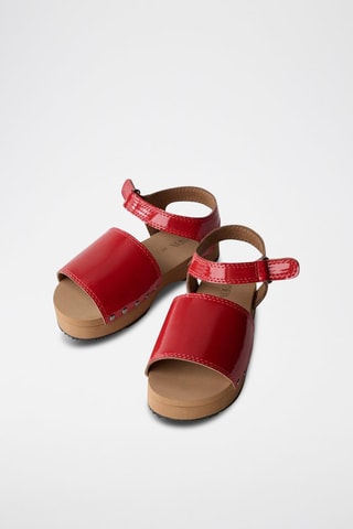 Sandales vernies - Rouge
