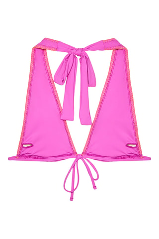 Haut de maillot coques - Fuchsia