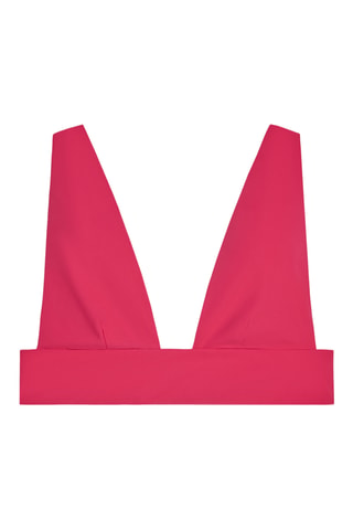 Haut de maillot coques - Fuchsia
