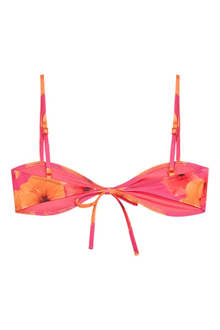 Haute de maillot - Rose et orange