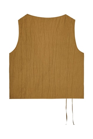 Gilet sans manches - Marron clair