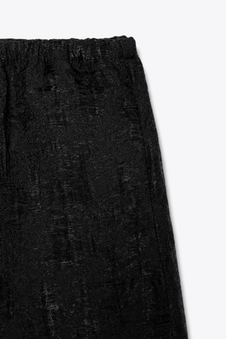 Pantalon - Noir chiné