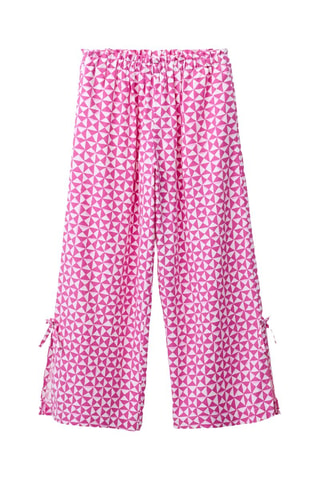 Pantalon en lin - Rose
