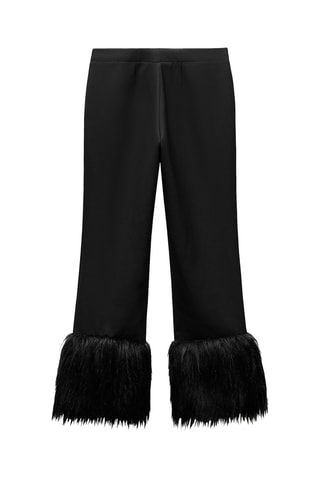 Pantalon en laine - Noir