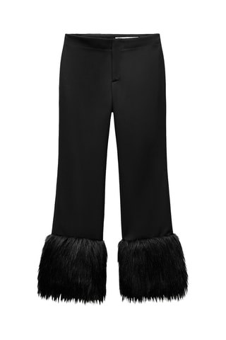 Pantalon en laine - Noir