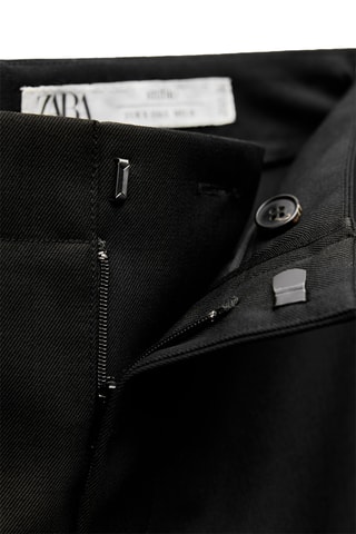 Pantalon en laine - Noir