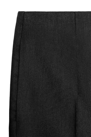 Pantalon en lin - Noir