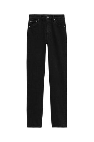 Jean skinny taille haute - Noir