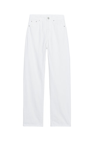 Jean mom - Blanc