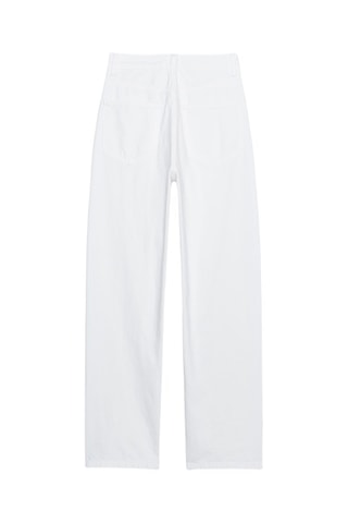 Jean mom - Blanc