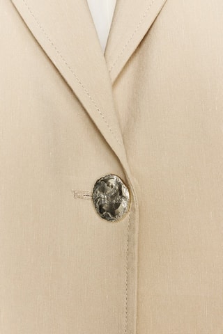 Veste en lin - Beige clair