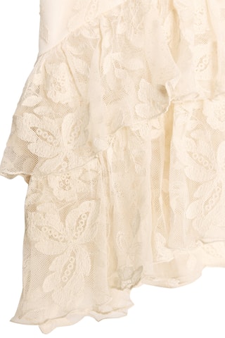 Top en dentelle - Beige