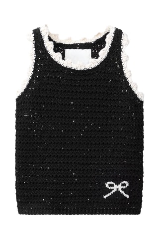 NA  TOP M SISA MINILENTEJUELAS INTARSIA LAZO COL 1
