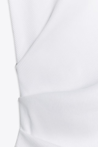 Top asymétrique - Blanc