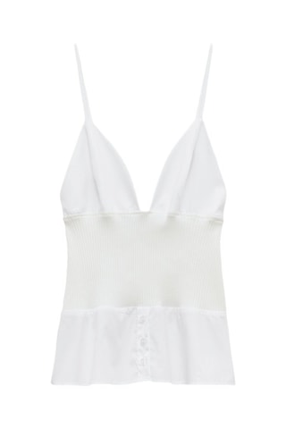 Top - Blanc
