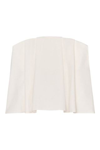 Top bustier - Blanc
