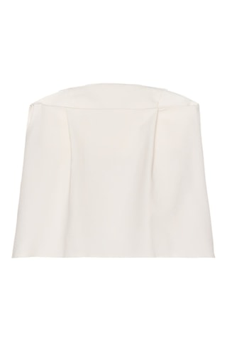 Top bustier - Blanc