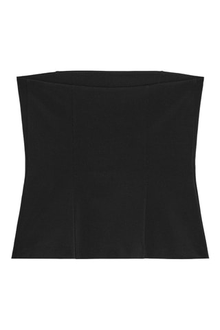 Top bustier - Noir