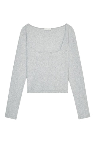 Top - Gris clair