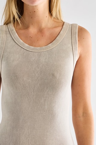 Robe courte - Beige