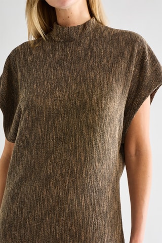 Robe droite - Marron