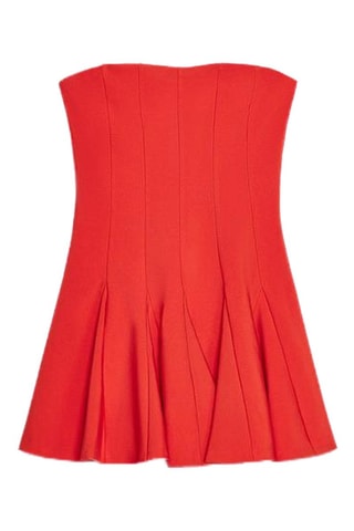 Robe bustier - Rouge