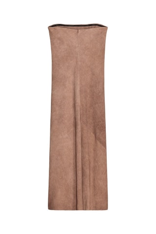 Robe bustier - Marron