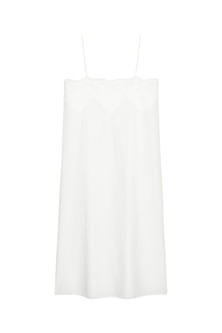 Robe en dentelle - Blanc