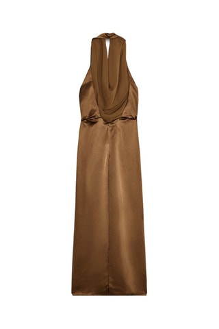 Robe midi - Doré