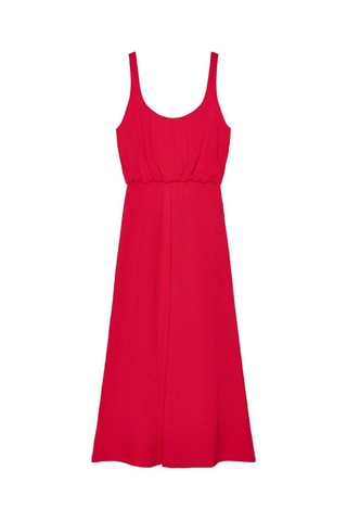 Robe midi - Rouge